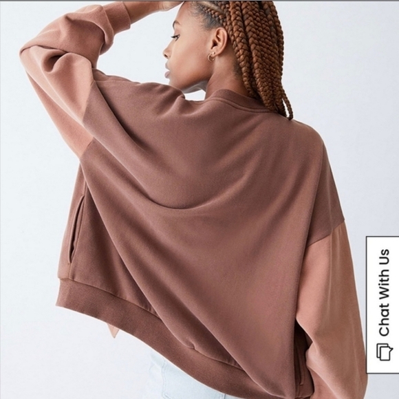 PacSun Womens Oversized ColorBlock Button Sweater Cardigan Size XS - Picture 2 of 12